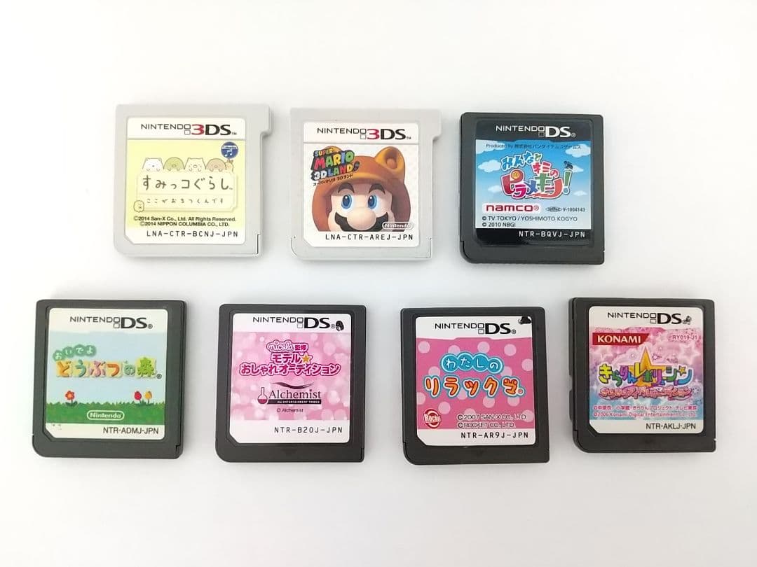 DS 3DS ソフト カセット 7本 まとめ売り - メルカリ