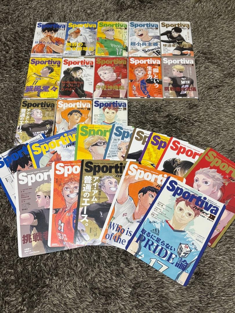 ハイキュー!! ショーセツバン 全巻 ビジュアルボード セット - メルカリ