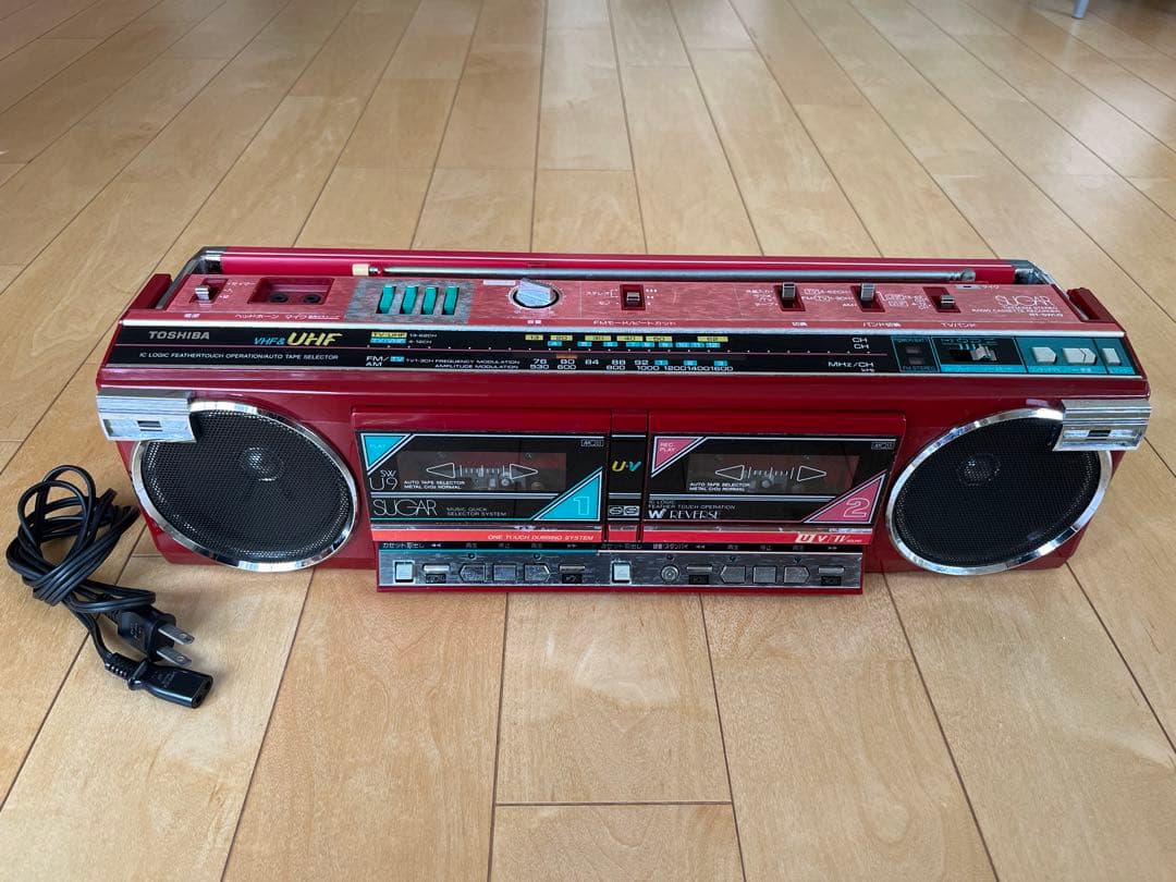 東芝 TOSHIBA ラジカセ RT-SWU9 SUGAR - メルカリ