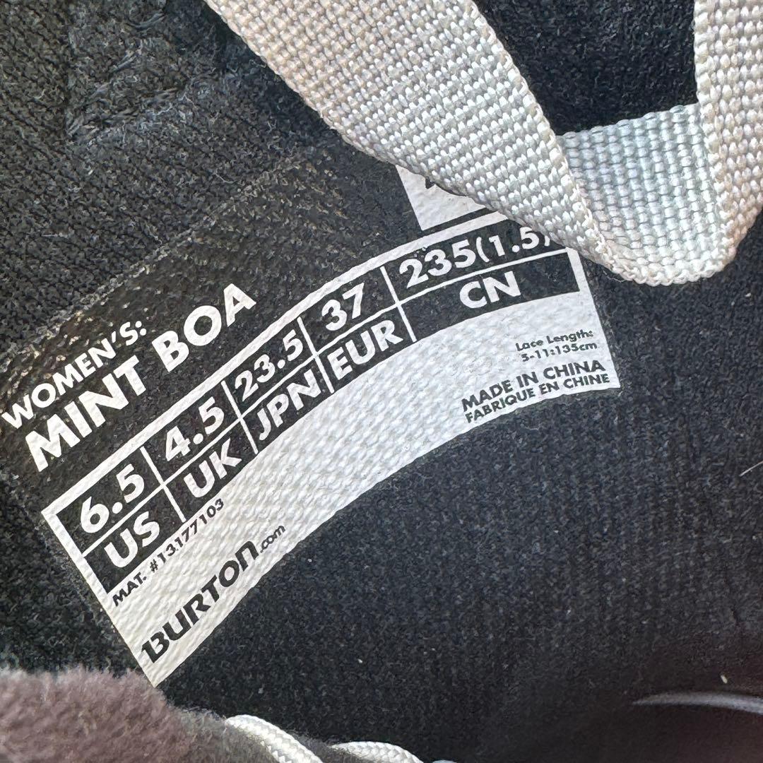 BURTON MINT BOA ブーツ レディース 23.5cm