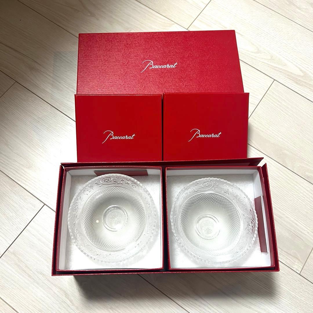 新品未使用】バカラ Baccarat アラベスク スモールボウル 2個セット