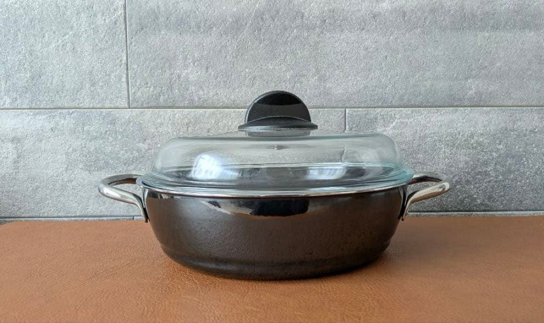 シリット Silit シチューパン 24cm ガラス蓋 ブラック 鍋 シラルガン Silit シリット シラルガン 両手鍋 シチューパン ブラック 24cm