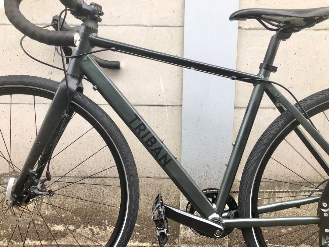 新古品】デカトロン トリバン RC120 10速 ロードバイク CT480mm