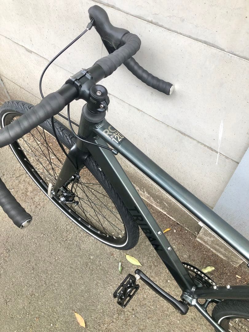 新古品】デカトロン トリバン RC120 10速 ロードバイク CT480mm