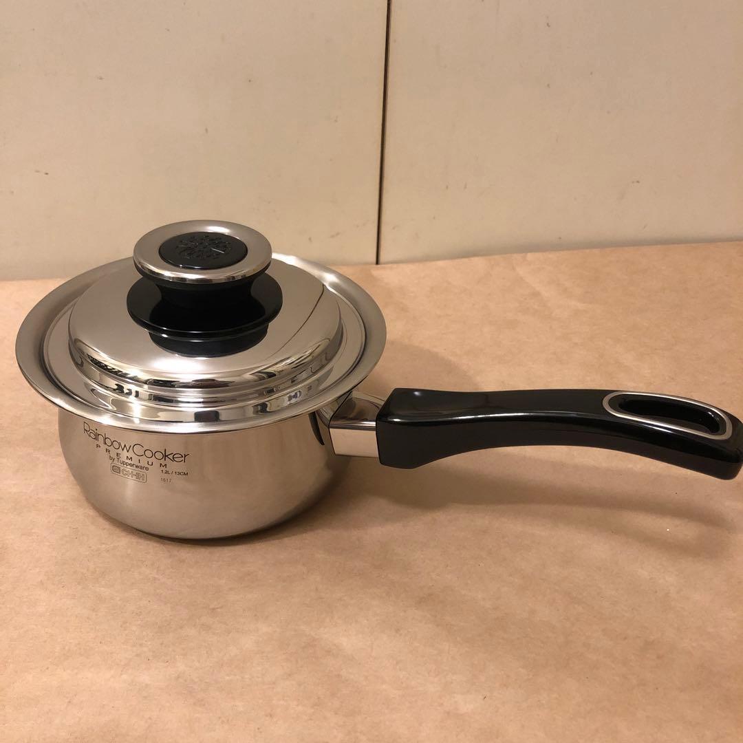 の*の様 未使用 タッパーウェア レインボークッカー プレミアム 13cm