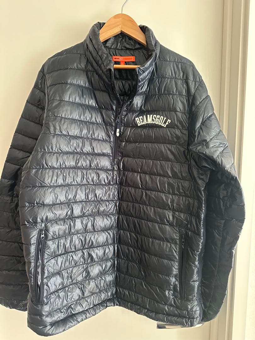 BEAMS GOLF ダウンジャケット M ネイビー BEAMS GOLF（ビームス ゴルフ） 【超美品】ビームスゴルフ ダウン
