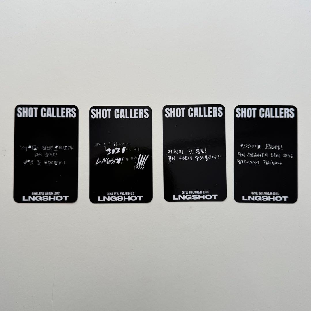 Lngshot サノク トレカ 4枚セット 事前収録 限定 即日発送 - メルカリ