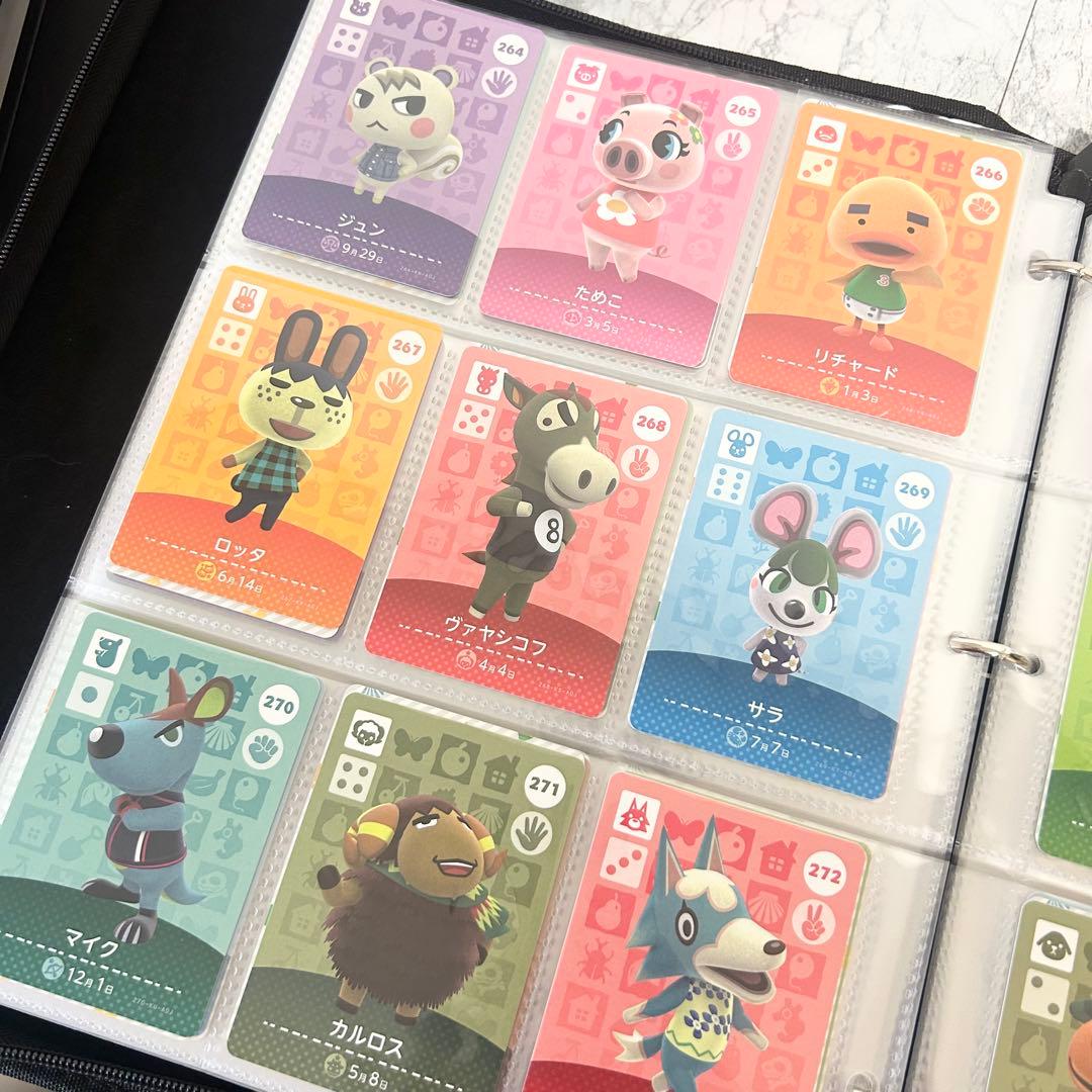 あつ森 どうぶつの森 amiibo カード アミーボ フルコンプリート 504枚