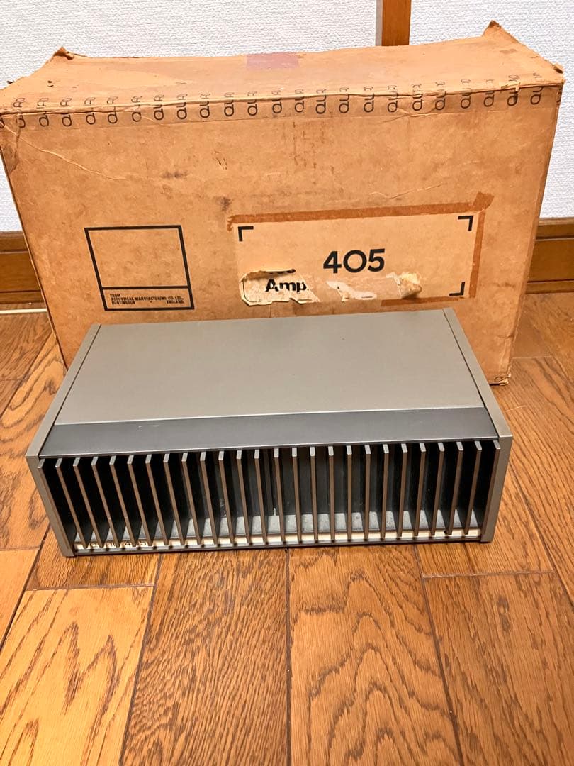 パワーアンプ　「QUAD405」完動品　送料込み QUAD 405 ステレオパワーアンプ - Western Labo Sapporo