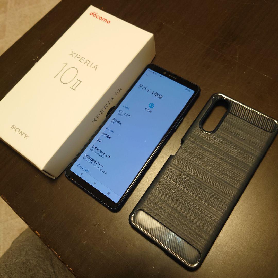 Sony Xperia10ii SO-41A docomo ブルー【美品】 - メルカリ