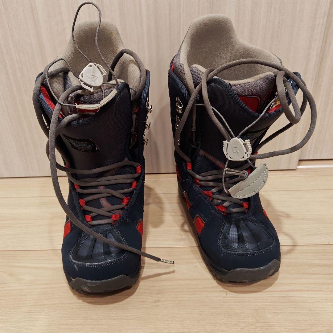 ✨️美品✨️Burton スノーボードブーツ ネイビー/レッド BURTON (バートン) スノーボードブーツ レディース SIZE 24cm ワイン