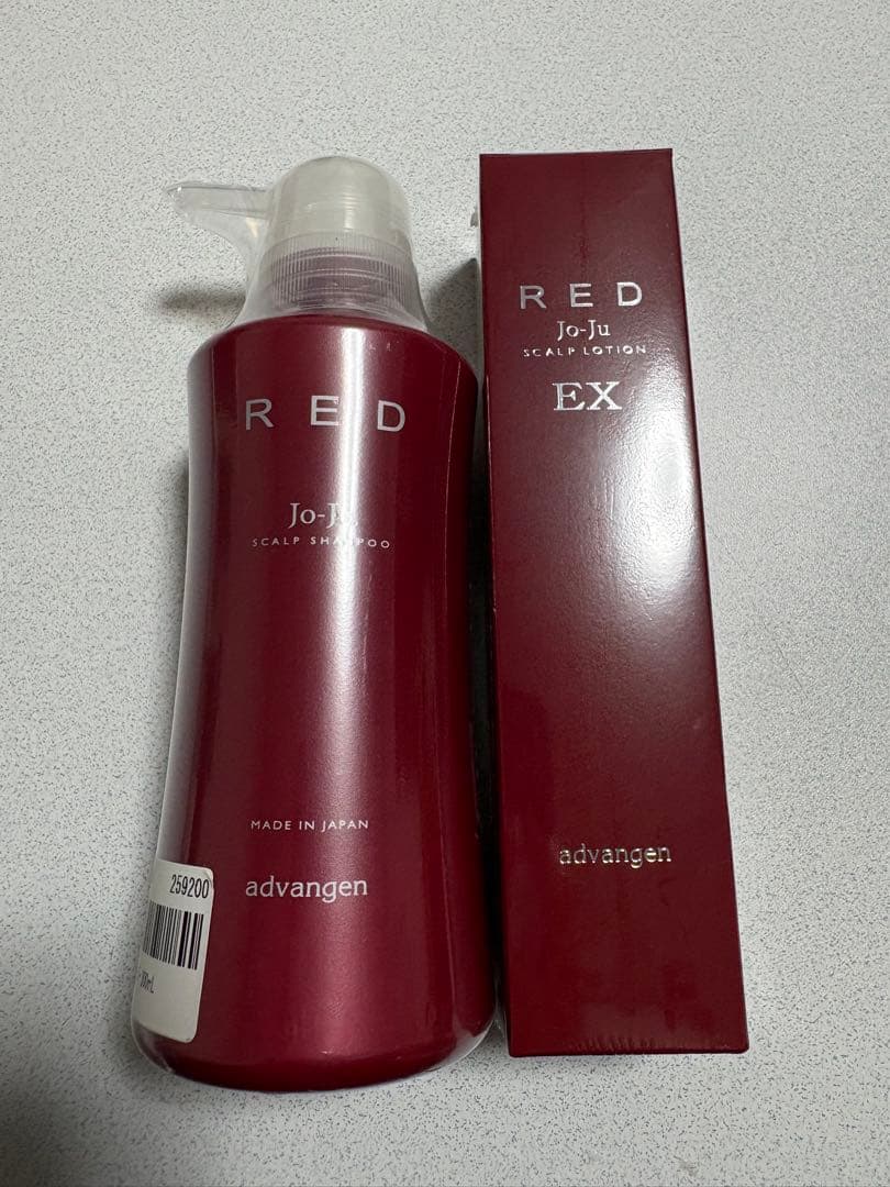 advangen RED Jo-Ju スカルプローション EX シャンプーセット - メルカリ