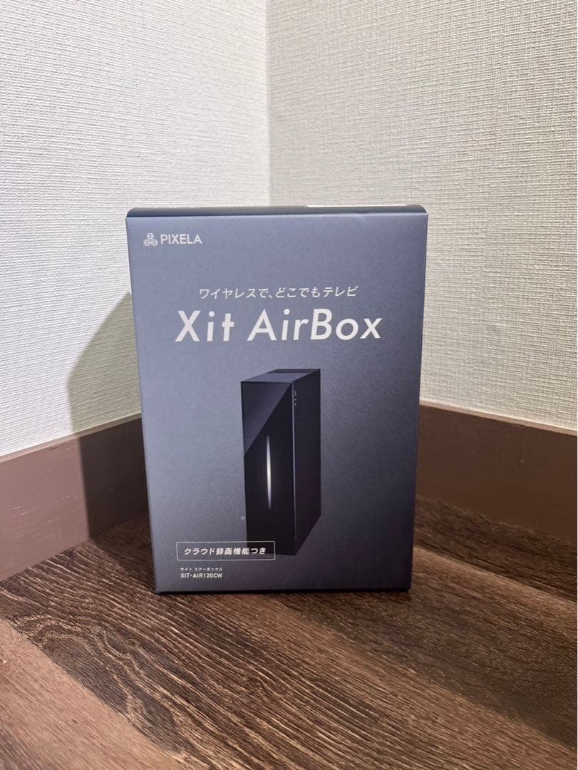 新品・未開封 Xit AirBox XIT-AIR120CW TVチューナー Amazon | ピクセラ ワイヤレス テレビチューナー+アンテナケーブル