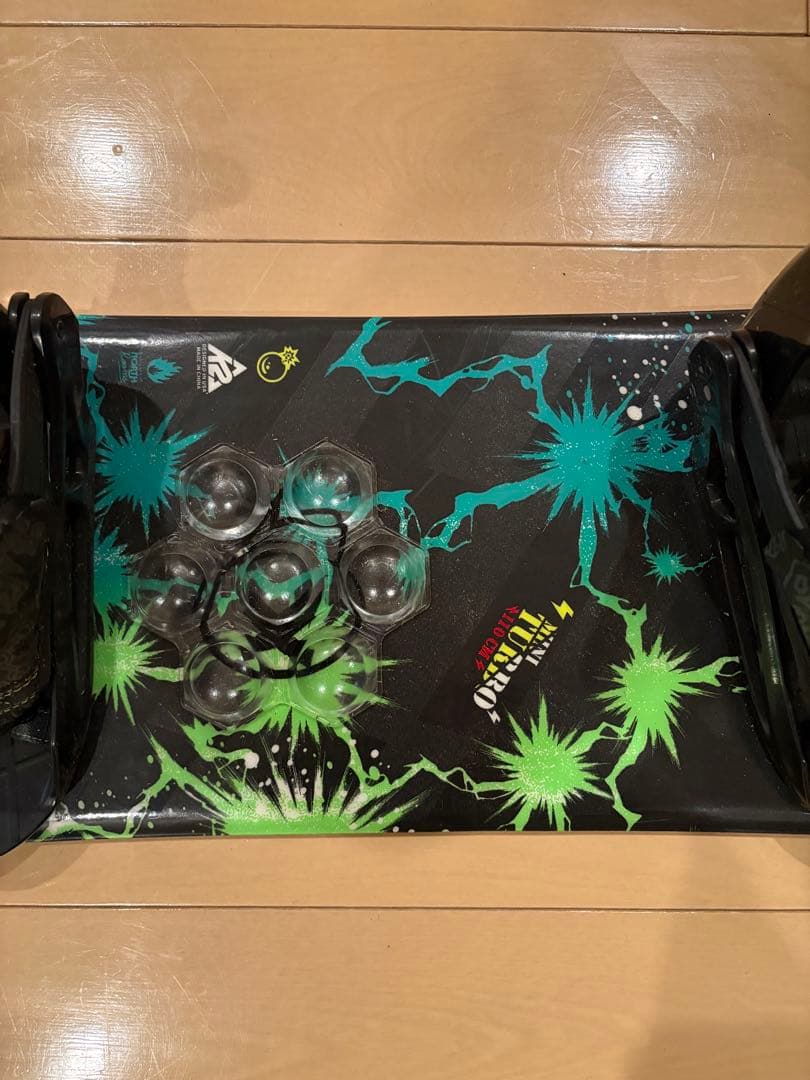 K2 スノーボード セット ブラック/グリーン 110 - メルカリ