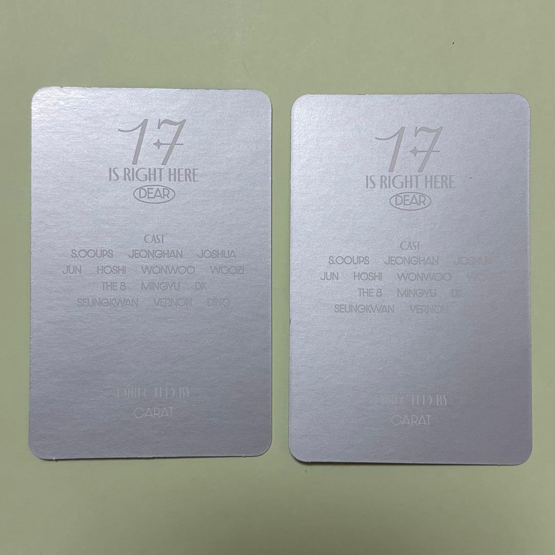 SEVENTEEN ミンジュ 17is right here dear盤 トレカ - メルカリ