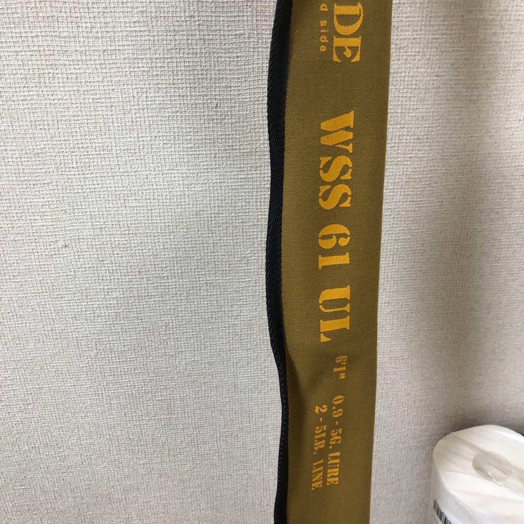 ワイルドサイド　WSS 61 UL レジットデザイン ○レジットデザイン ワイルドサイド WSS61UL スピニングモデル : 釣具