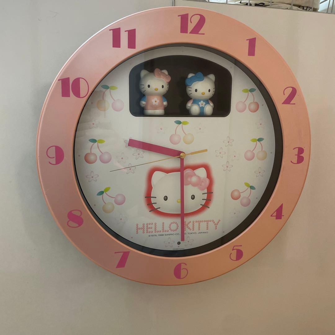 ハローキティ からくり時計 キティちゃん CITIZEN シチズン 動作確認