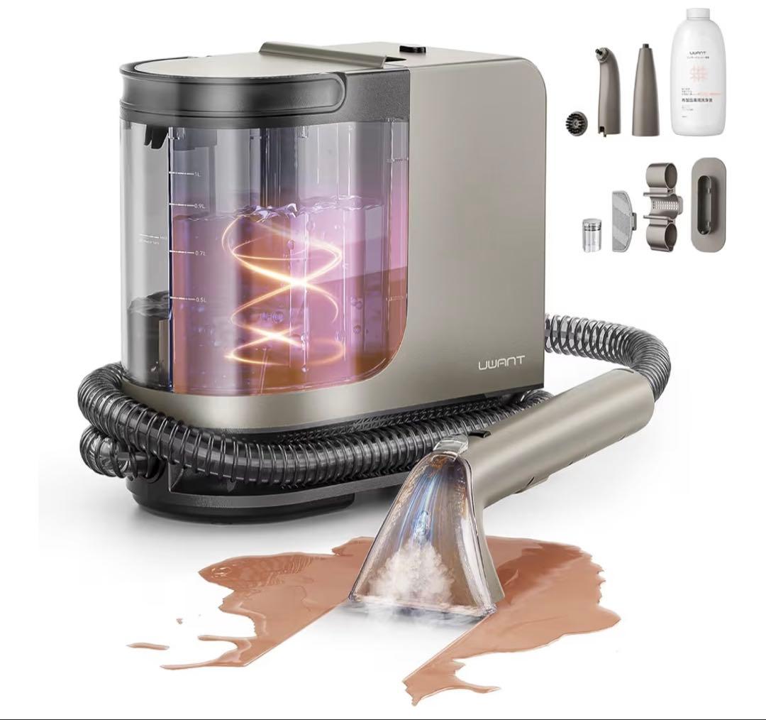 新品未使用 リンサークリーナー スチームクリーナー 本体 カーペットクリーナー ONE STEP スチームクリーナー リンサー カーペットクリーナー