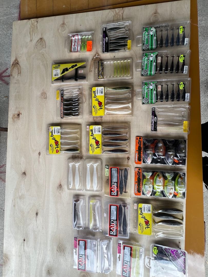 バス釣り引退　ワームセット バス釣り引退セット - メルカリ