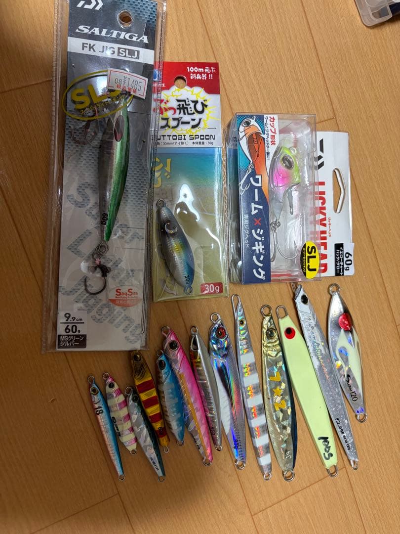 メタルジグ まとめ売り 16個 18g〜120g - メルカリ