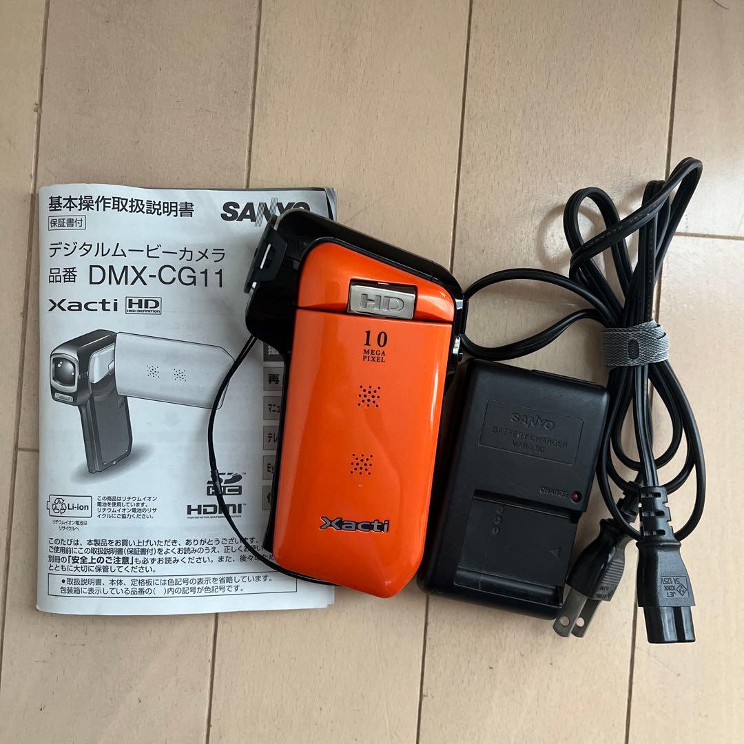 DMX-CG11デジタルムービーカメラ 三洋電機、デジタルムービーカメラ「Xacti DMX-CG11」--ミニHDMI端子を