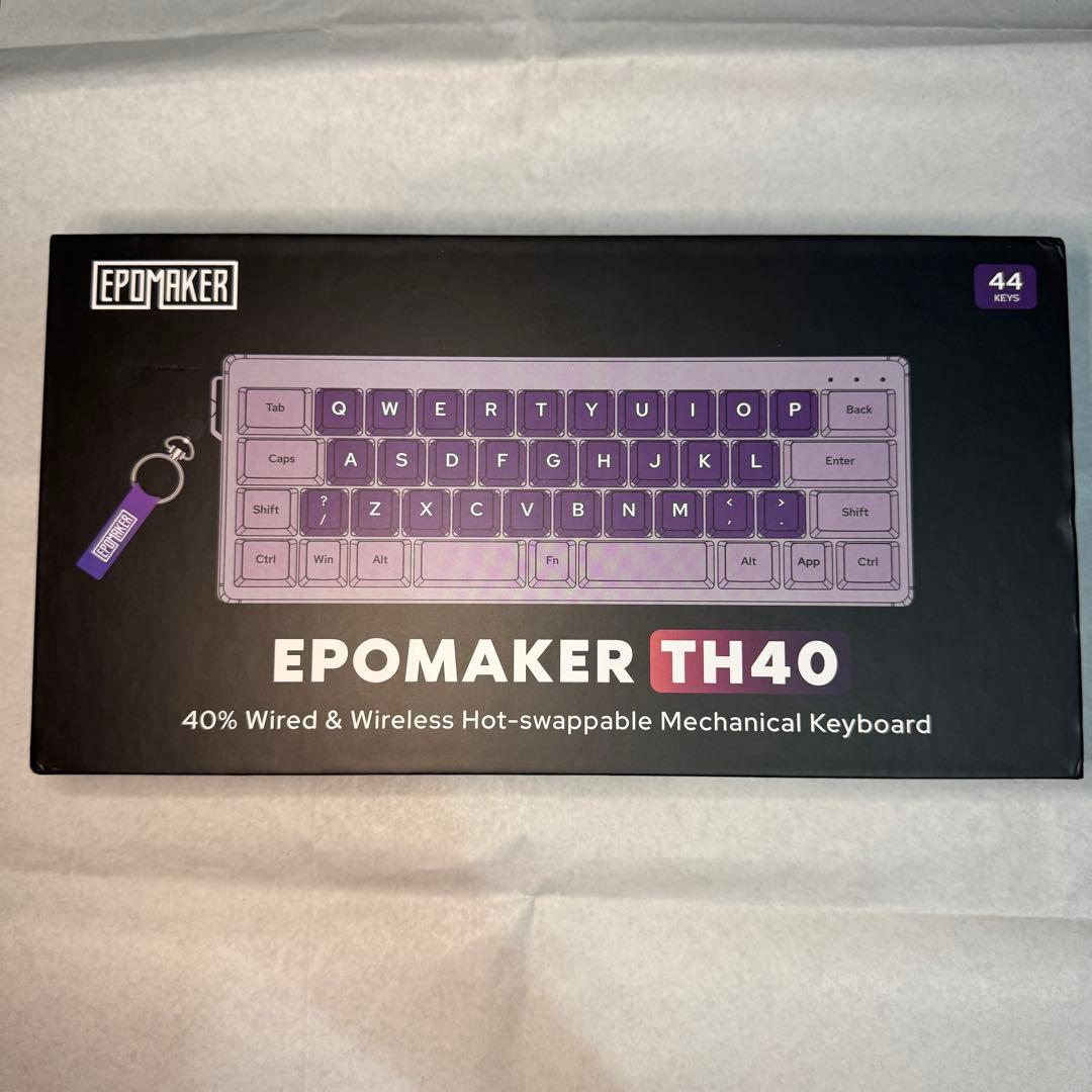EPOMAKER TH40 紫 M109664917 - キーボードダントン