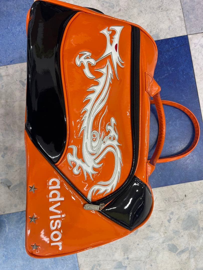 advisor ゴルフバッグ・キャディバッグ オレンジ Amazon | スタンドゴルフ キャディバッグ スタンド式 キャディーバッグ