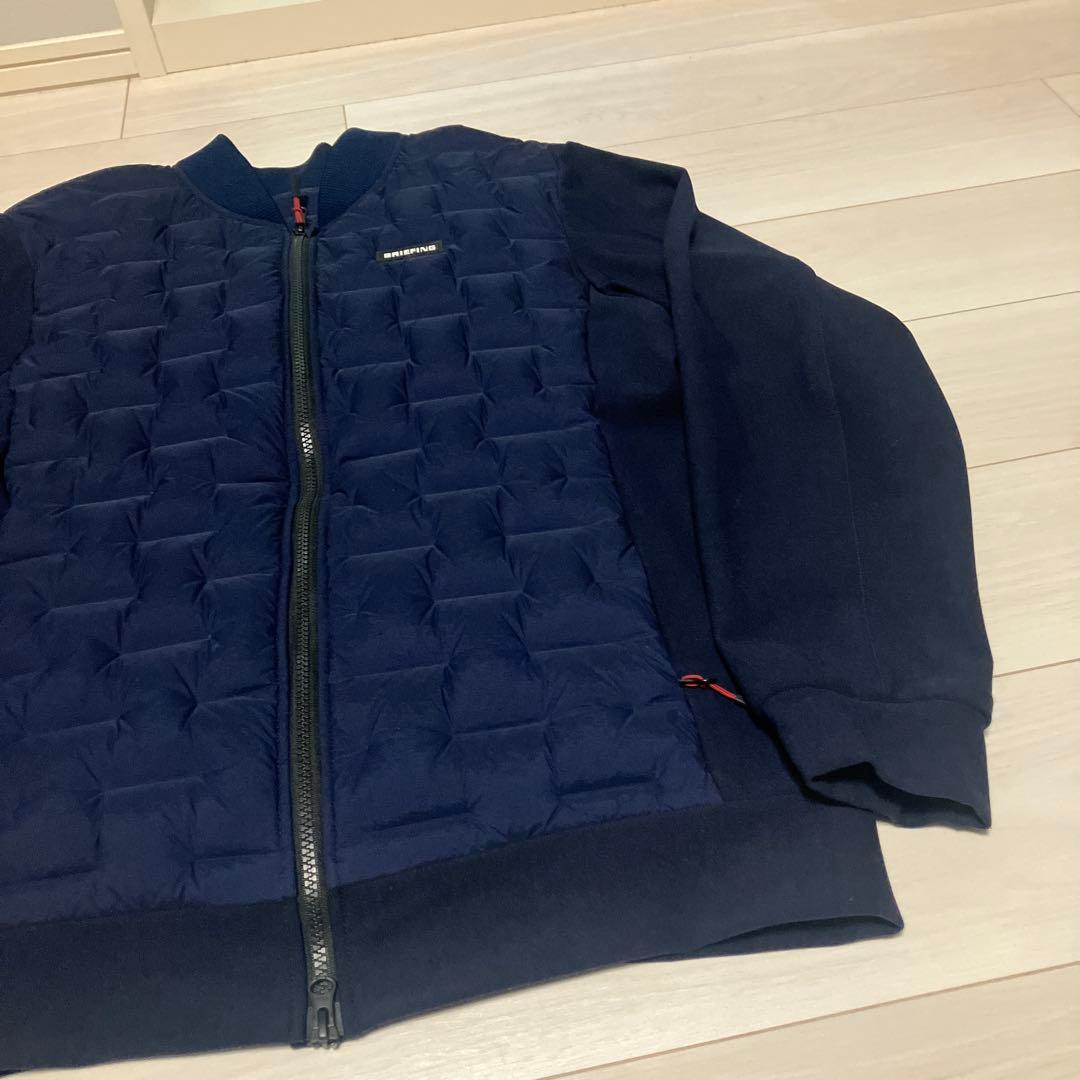 L BRIEFING ハイブリッド ダウン ジャケット MA-1 ブリーフィング