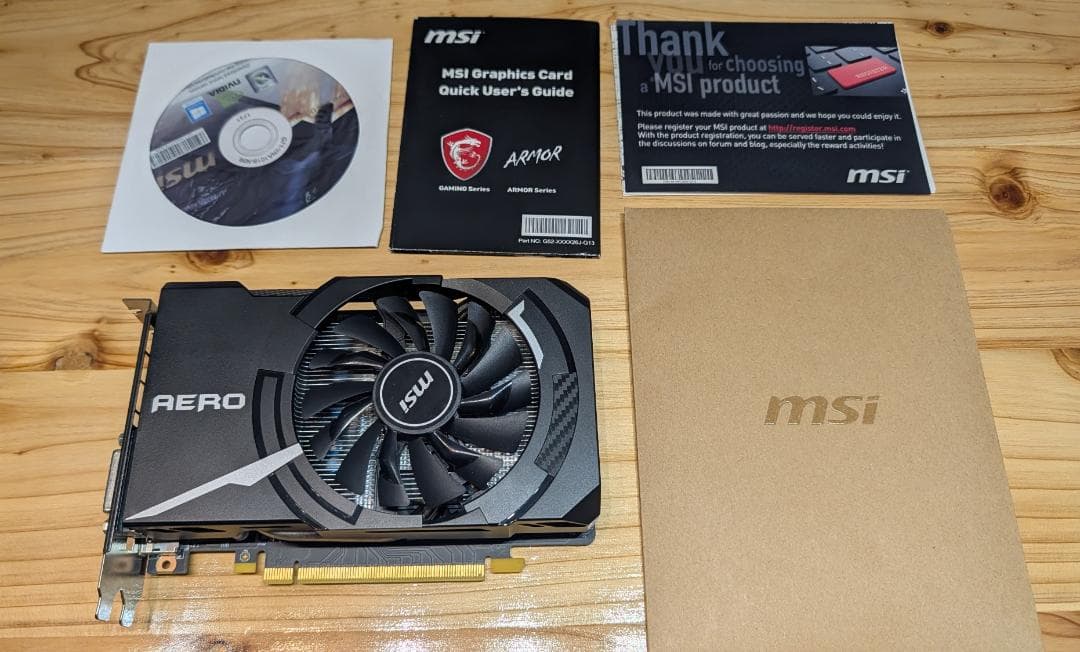 ★【良品】MSI GeForce GTX 1060 AERO ITX 6G OC GeForce GTX 1060 AERO ITX 6G OC | MSI グラフィックボード GeForce
