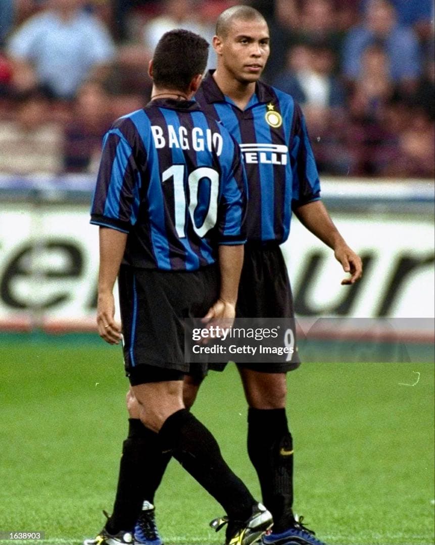 新品/タグ付き】98/99 インテル・ミラノ ♯10 ロベルト・バッジョ【L