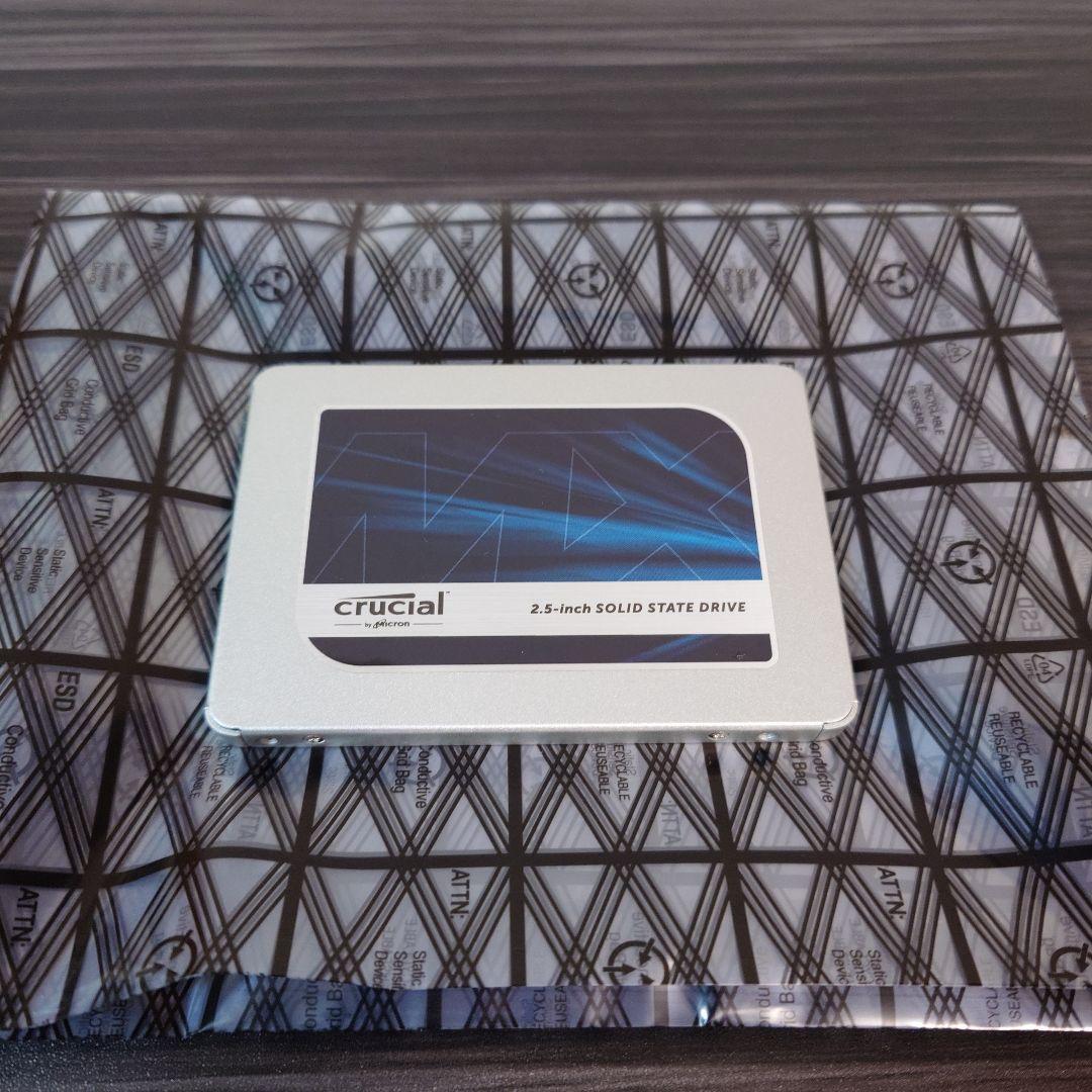 内蔵型SSD Crucial SSD 1000GB CT1000MX500SSD1/JP CT1000MX500SSD1 内蔵SSD MX500 シリーズ [1TB /2.5インチ] 【PCパーツ