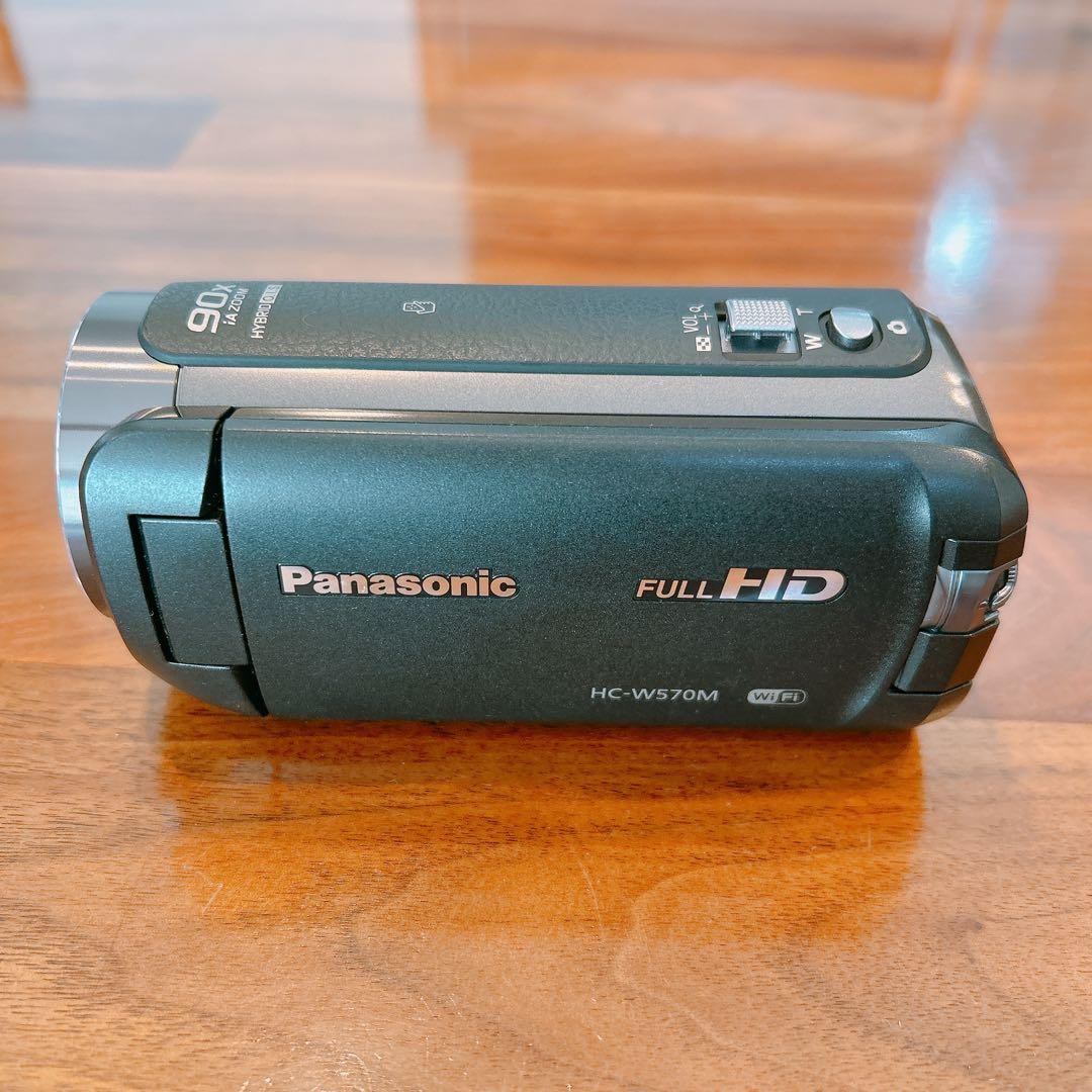 【バッテリー2個付】Panasonic HC-W570M ビデオカメラ ブラック バッテリー2個付】Panasonic HC-W570M ビデオカメラ ブラック - メルカリ