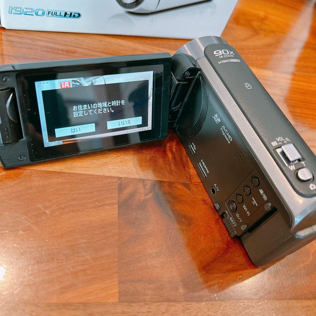 バッテリー2個付】Panasonic HC-W570M ビデオカメラ ブラック - メルカリ