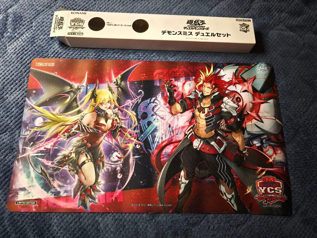 遊戯王 刻まれし魔ラクリモーサ デモンスミス 公式プレイマット 新品未
