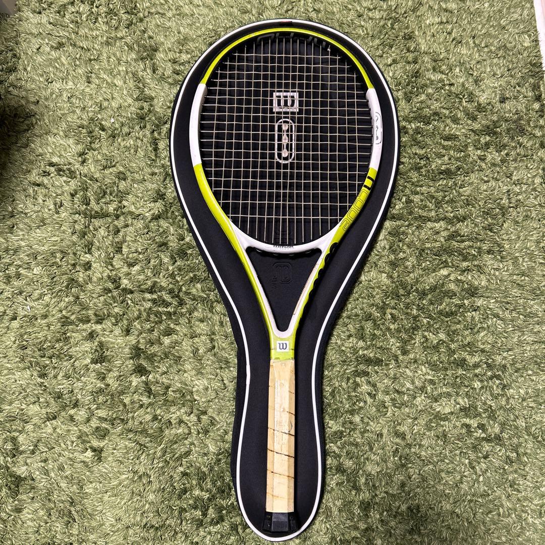 硬式テニスラケット WILSON nCode nPRO 98 MP ケース付き - メルカリ