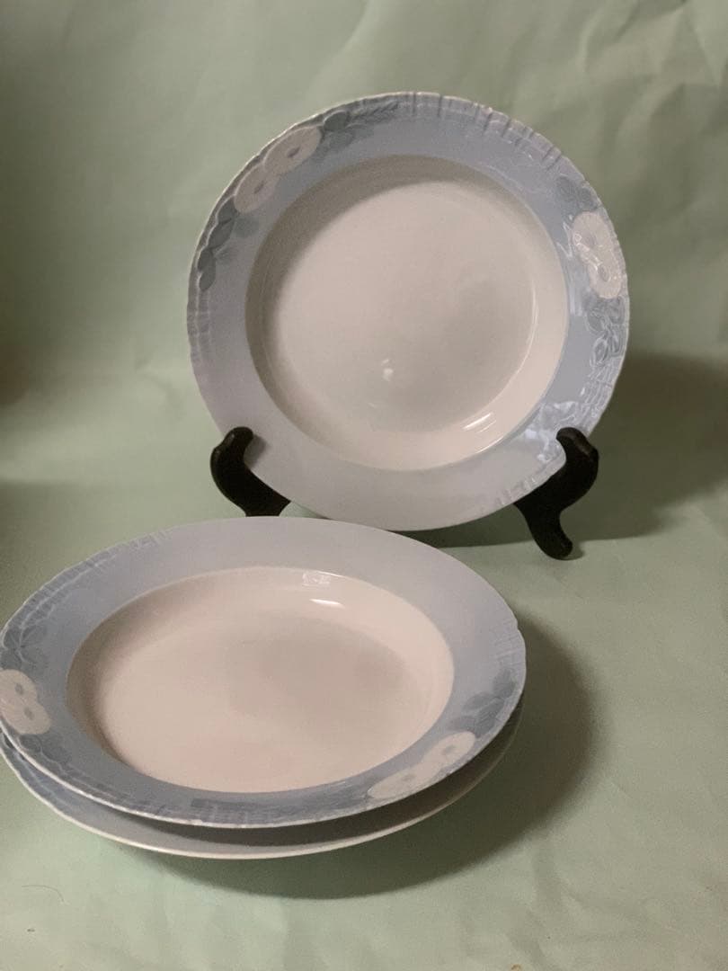 ロイヤルコペンハーゲン、ミッドナイトサマーシリーズ中深皿3枚セット、 2枚セット】 ロイヤルコペンハーゲン プレート 21cm 深皿 パスタ皿