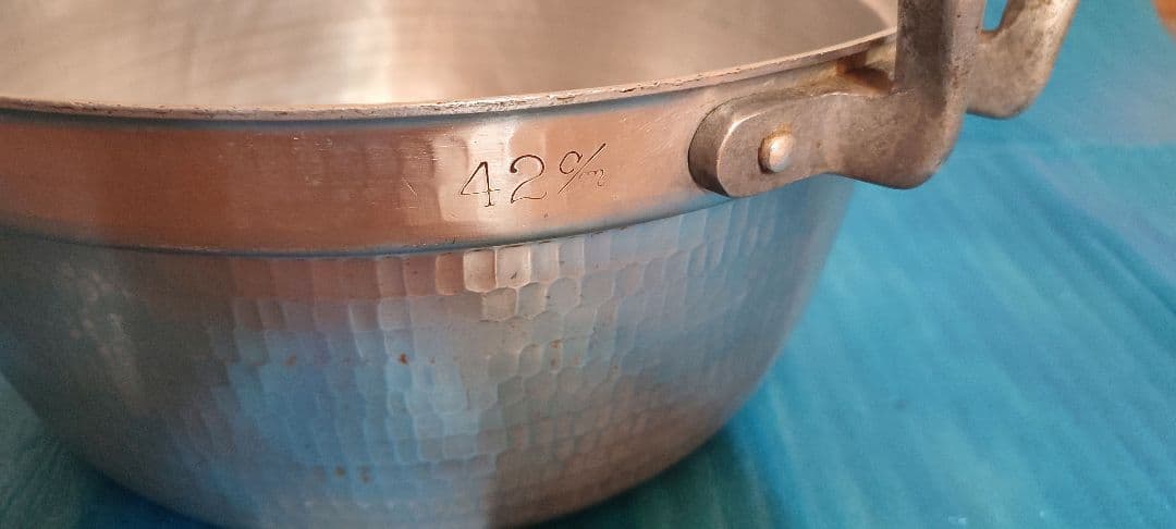 アルミ製 両手鍋 直径42cm 炊き出し ラーメン 業務用