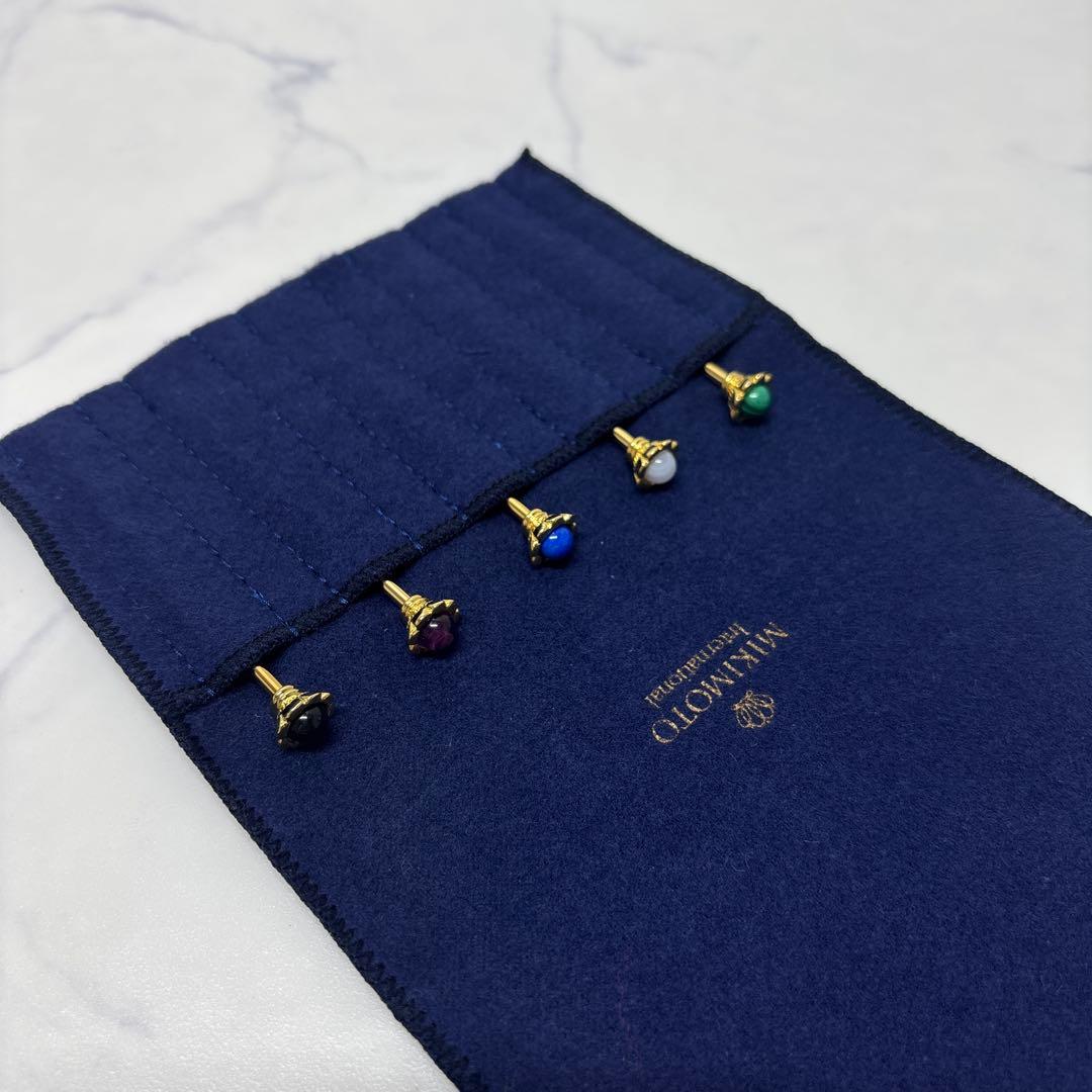 0401 ミキモト　半貴石　フルーツピック　希少　未使用　※値下げ不可.