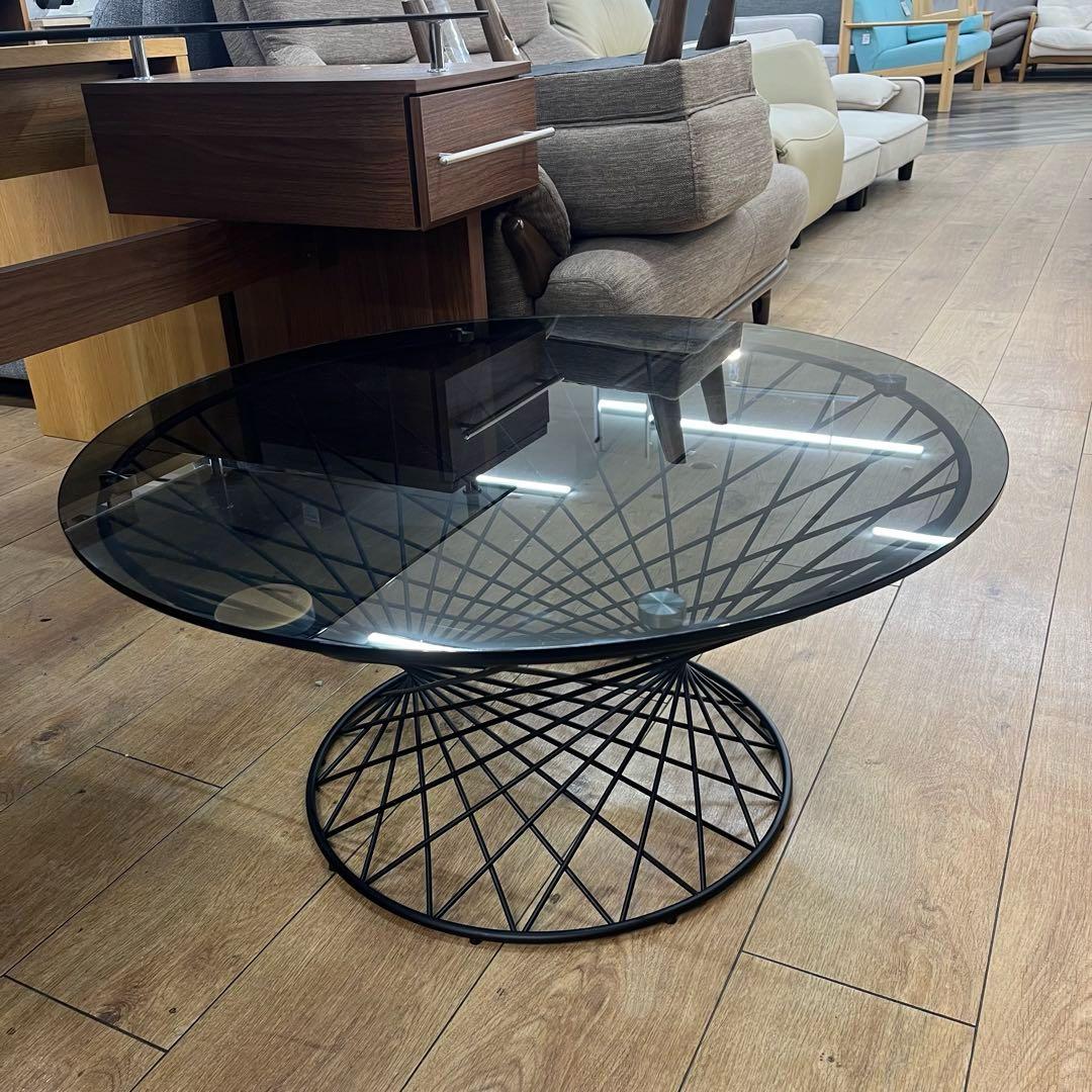 Francfranc マーリア コーヒーテーブル φ800 美品 - メルカリ