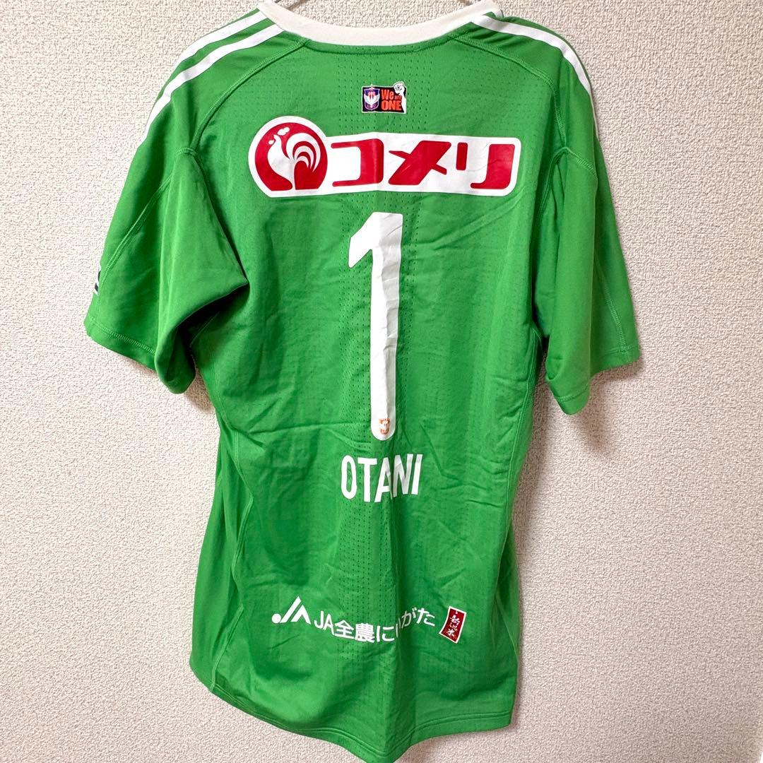 2018 アルビレックス新潟 GK ゴールキーパーユニフォーム 1番 大谷幸輝