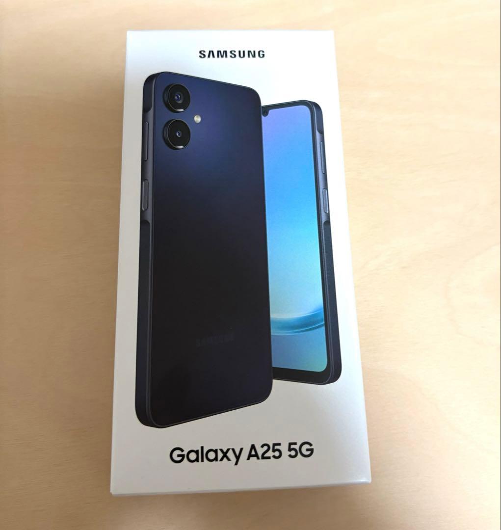 Samsung galaxy A25 5G 64GB ブラック - メルカリ