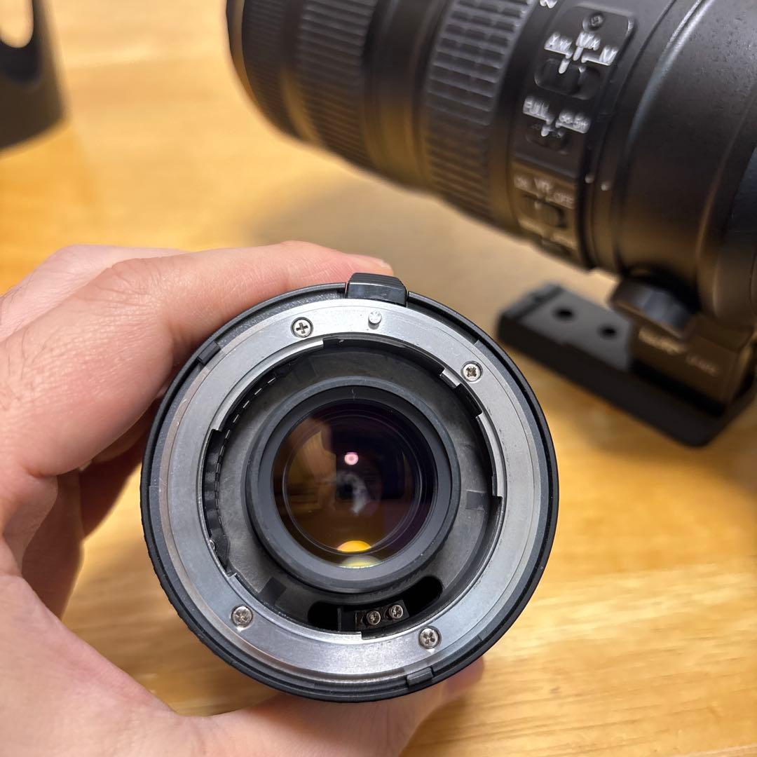 完動品AF-S70-200mm f2.8G ED VR II＋2倍テレコン付き - メルカリ