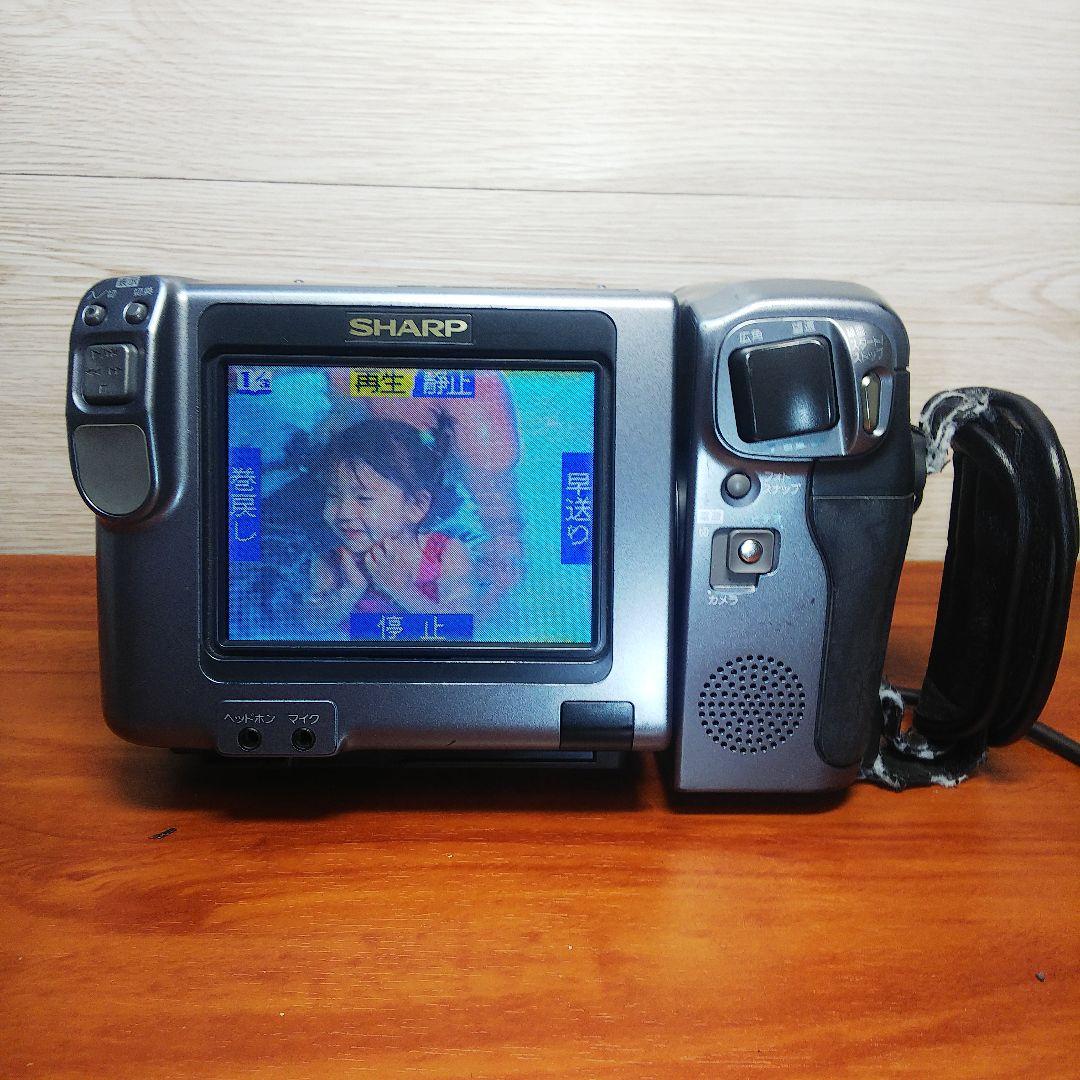SHARP Hi8 ビデオカメラ VL-HL55 液晶ビューカム - メルカリ
