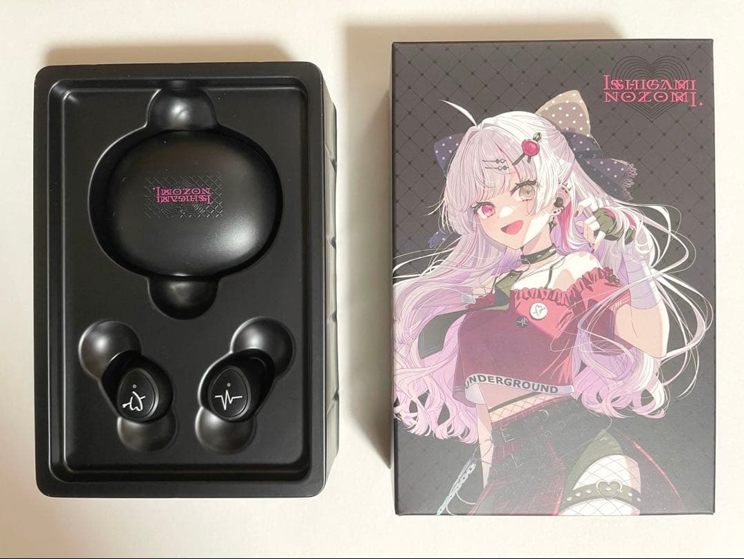 石神のぞみ ボイス入りワイヤレスイヤホン - メルカリ