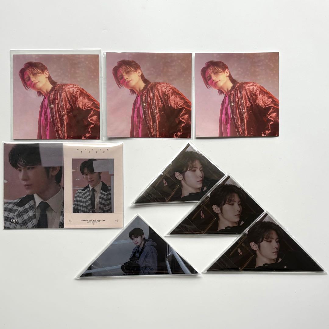 seventeen 缶バッジ ラキドロ ウジ ホシ ミンハオ ジュン エスクプス