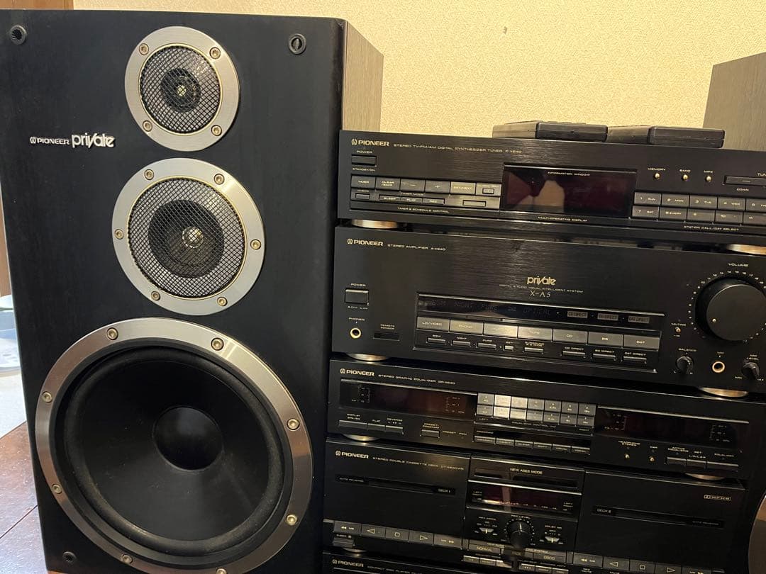 PIONEERパイオニアPRIVATEプライベートX-A5システムコンポ - メルカリ