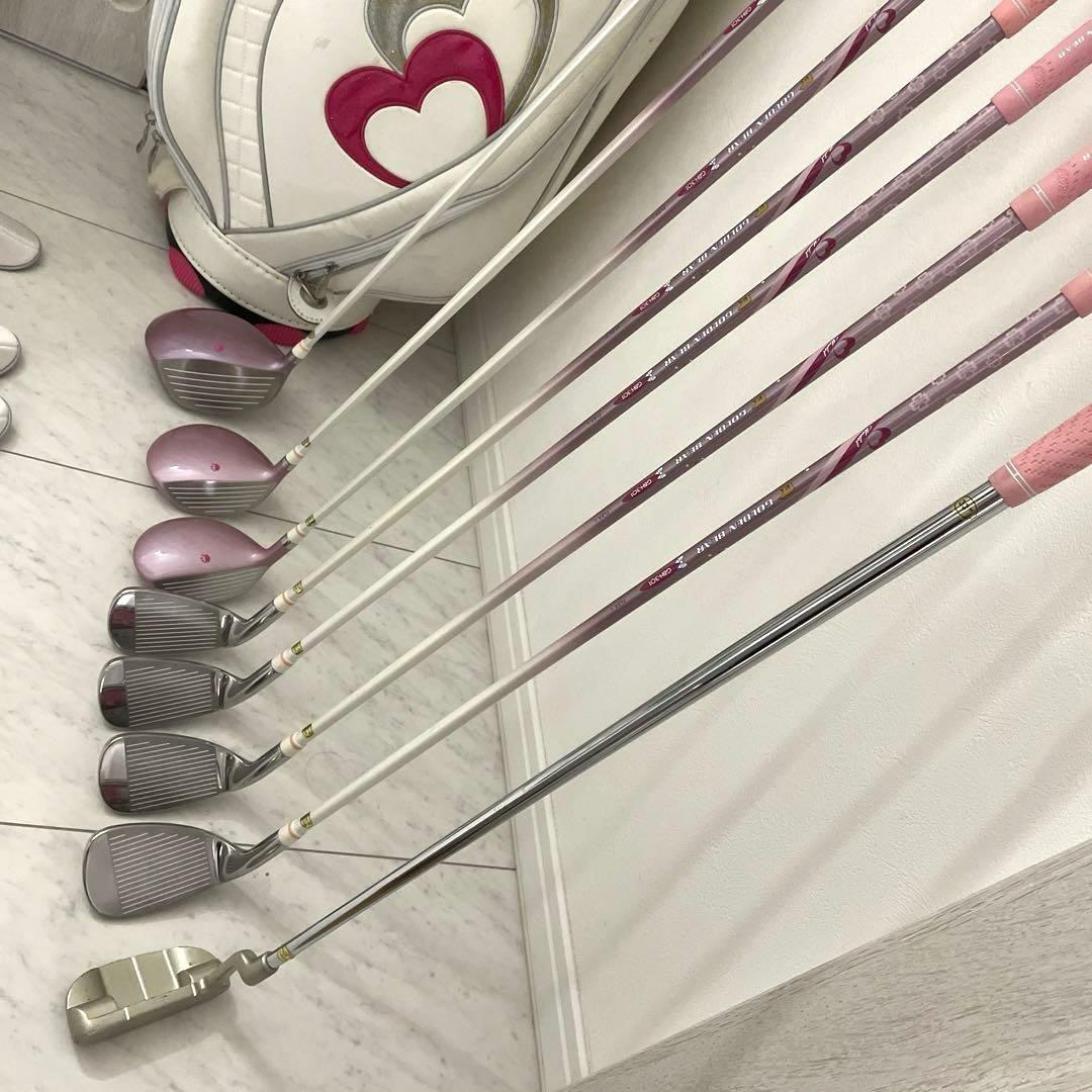 初心者 Golden Bear ゴールデンベア レディース ゴルフクラブセット
