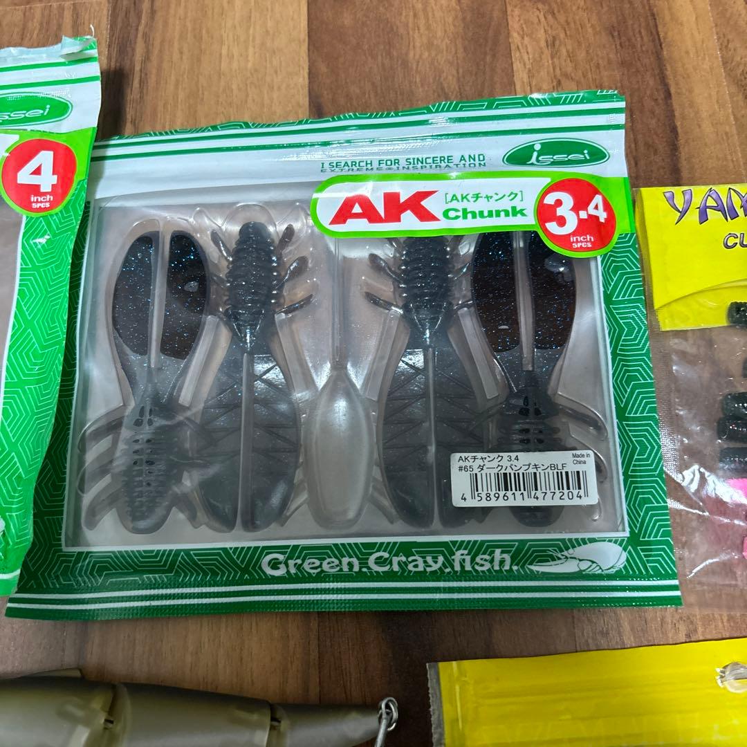 バス釣り引退セット レイド メガバス ノリーズ デプス ボトムアップ