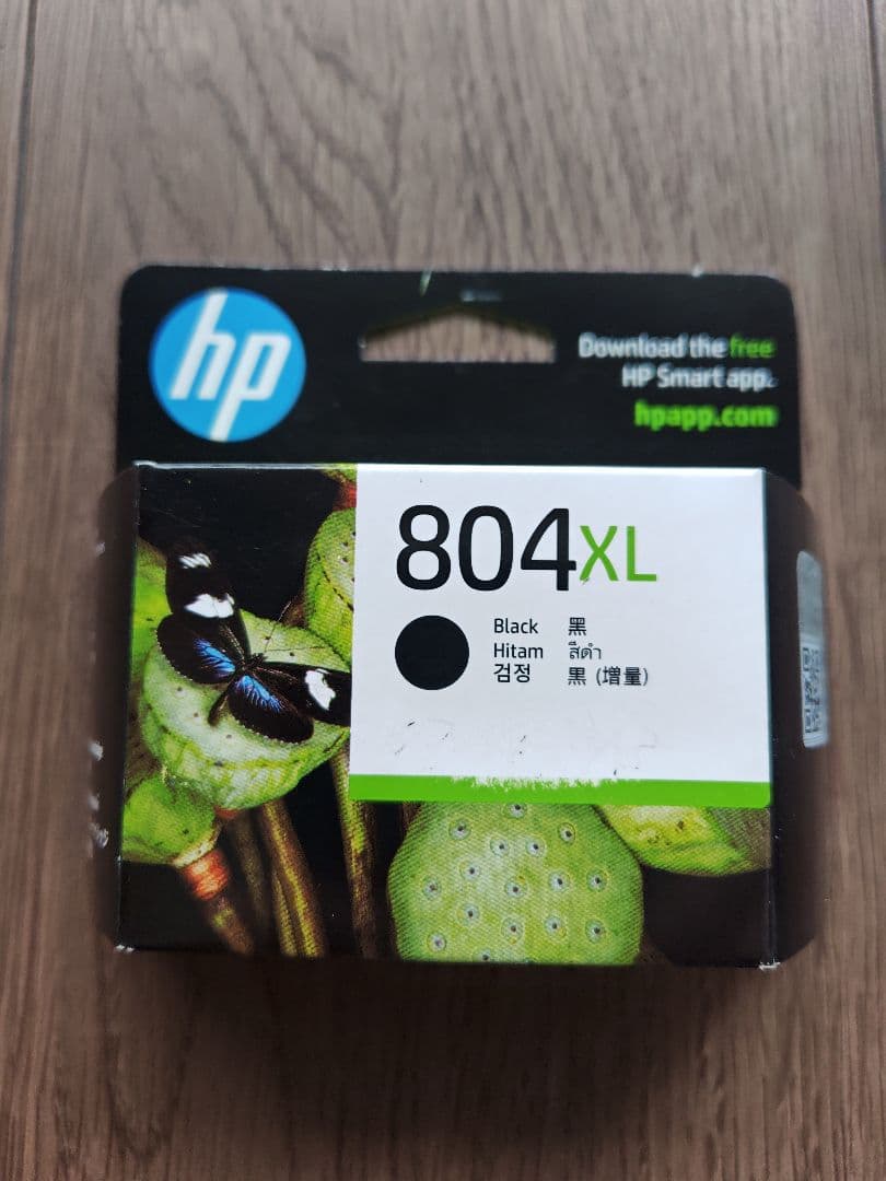 HP804XLインクカートリッジ 黒 増量 T6N12AA - メルカリ