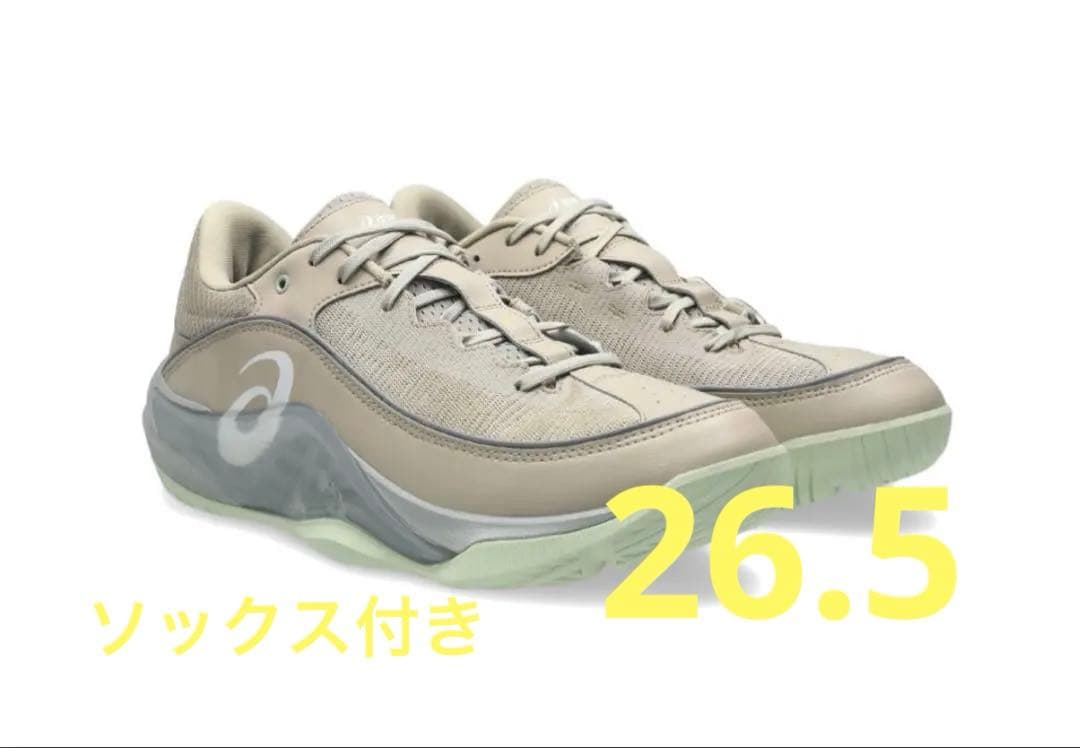 ballaholic asics UNPRE ARS LOW3 靴下付き ASICS × ballaholic UNPRE ARS LOW 3 (simply taupe/white